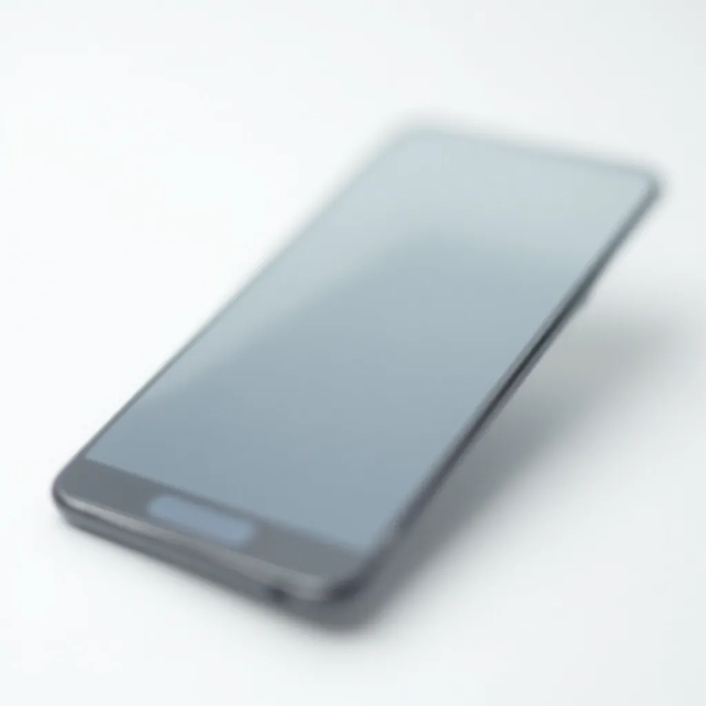 Premium grade tempered glass screen protector showing clarity and anti-glare coating, displayed at angle on white background